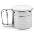 Manual Fine Mesh Stainless Steel Flour Sifter Sieve